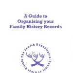 Jewish Ancestors - A Guide to Organising your Family History Records A